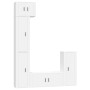 Set de muebles para TV 5 piezas madera contrachapada blanco de vidaXL, Muebles TV - Ref: Foro24-3188798, Precio: 259,24 €, De...