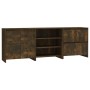 3-piece smoked oak manufactured wood sideboard by vidaXL, Sideboards - Ref: Foro24-3098078, Price: 187,80 €, Discount: %