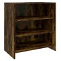 3-piece smoked oak manufactured wood sideboard by vidaXL, Sideboards - Ref: Foro24-3098078, Price: 187,80 €, Discount: %