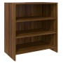 Oak Brown Manufactured Wood 3-Piece Sideboard by vidaXL, Sideboards - Ref: Foro24-3098080, Price: 185,46 €, Discount: %