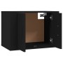 TV furniture set, 2 pieces, black plywood wood by vidaXL, TV Furniture - Ref: Foro24-3188391, Price: 83,53 €, Discount: %