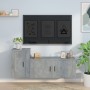 TV furniture set 2 pieces concrete gray plywood by vidaXL, TV Furniture - Ref: Foro24-3188482, Price: 100,30 €, Discount: %