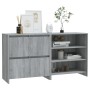 2-piece Sonoma gray manufactured wood sideboard by vidaXL, Sideboards - Ref: Foro24-3098087, Price: 127,64 €, Discount: %