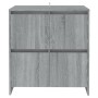 Aparadores 2 uds madera de ingeniería gris Sonoma 70x41x75 cm de vidaXL, Aparadores - Ref: Foro24-3098095, Precio: 140,99 €, ...