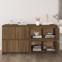 Sideboards 2 Stk. Eichenholzwerkstoff braun 70x41x75 cm von vidaXL, Sideboards - Ref: Foro24-3098096, Preis: 135,29 €, Rabatt: %