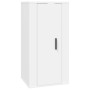 Set de muebles de TV 2 piezas madera contrachapada blanco de vidaXL, Muebles TV - Ref: Foro24-3188454, Precio: 87,02 €, Descu...