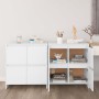 Sideboards 2 Einheiten aus weißem Sperrholz 70x41x75 cm von vidaXL, Sideboards - Ref: Foro24-3098089, Preis: 177,83 €, Rabatt: %