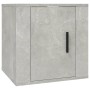 TV furniture set 6 pieces concrete gray plywood by vidaXL, TV Furniture - Ref: Foro24-3188690, Price: 232,50 €, Discount: %