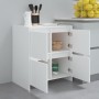 Aparadores 2 unidades madera contrachapada blanco 70x41x75 cm de vidaXL, Aparadores - Ref: Foro24-3098089, Precio: 177,83 €, ...