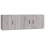 Set de muebles para TV 2 pzas madera contrachapada gris Sonoma de vidaXL, Muebles TV - Ref: Foro24-3188412, Precio: 78,29 €, ...