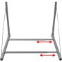 Soporte para neumáticos acero plateado de vidaXL, Almacenamiento y carga de vehículos - Ref: Foro24-210353, Precio: 68,81 €, ...