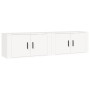 Wall TV cabinets 2 pcs white 80x34.5x40 cm by vidaXL, TV Furniture - Ref: Foro24-3188350, Price: 96,99 €, Discount: %