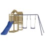 Spielplatz im Freien aus imprägniertem Kiefernholz von vidaXL, Schaukeln und Spielgeräte - Ref: Foro24-3190437, Preis: 569,91...