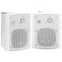 Altavoces estéreo de pared 2 uds blanco interior exterior 80 W de vidaXL, Altavoces - Ref: Foro24-70161, Precio: 65,26 €, Des...