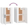 TV furniture set 3 pieces glossy white plywood by vidaXL, TV Furniture - Ref: Foro24-3188384, Price: 110,38 €, Discount: %