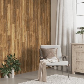 Brown PVC wood look wall panels 4.12 m² by vidaXL, Wall covering - Ref: Foro24-3189148, Price: 73,40 €, Discount: %