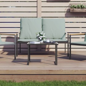 Anthracite gray steel garden table 55x40x37 cm by vidaXL, Garden tables - Ref: Foro24-355821, Price: 47,65 €, Discount: %