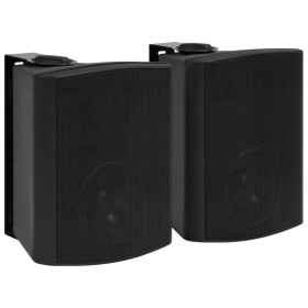 Altavoces estéreo de pared 2 uds negro interior exterior 120 W de vidaXL, Altavoces - Ref: Foro24-70160, Precio: 125,34 €, De...