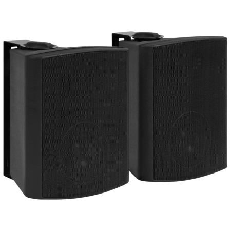 Stereo-Wandlautsprecher 2 Stück schwarz Indoor Outdoor 120 W von vidaXL, Lautsprecher - Ref: Foro24-70160, Preis: 125,34 €, R...