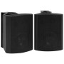 Altavoces estéreo de pared 2 uds negro interior exterior 100 W de vidaXL, Altavoces - Ref: Foro24-70159, Precio: 116,99 €, De...