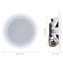 Recessed wall and ceiling speakers 2 units 80 W by vidaXL, Speakers - Ref: Foro24-70164, Price: 28,86 €, Discount: %