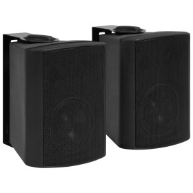 Stereo wall speakers 2 pcs black indoor outdoor 80 W by vidaXL, Speakers - Ref: Foro24-70158, Price: 98,99 €, Discount: %