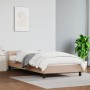 Cappuccino synthetic leather headboard bed frame 80x200cm by vidaXL, Beds and slatted bases - Ref: Foro24-347470, Price: 99,5...