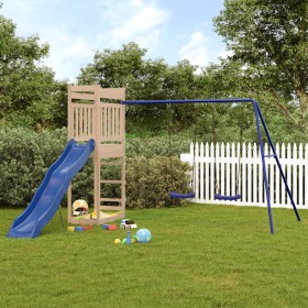 Spielplatz im Freien aus massivem Kiefernholz von vidaXL, Schaukeln und Spielgeräte - Ref: Foro24-3157036, Preis: 322,99 €, R...