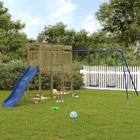 Spielplatz im Freien aus imprägniertem Kiefernholz von vidaXL, Schaukeln und Spielgeräte - Ref: Foro24-3157041, Preis: 617,34...