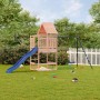 Douglas-Massivholz-Außenspielplatz von vidaXL, Schaukeln und Spielgeräte - Ref: Foro24-3157016, Preis: 486,94 €, Rabatt: %