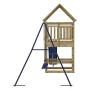 Spielplatz im Freien aus imprägniertem Kiefernholz von vidaXL, Schaukeln und Spielgeräte - Ref: Foro24-3157020, Preis: 552,14...