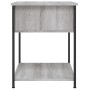 Mesita de noche 2 uds madera ingeniería gris Sonoma 44x45x58 cm de vidaXL, Mesitas de noche - Ref: Foro24-825850, Precio: 76,...