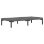 Set muebles jardín 9 pzas y cojines ratán sintético gris oscuro de vidaXL, Conjuntos de jardín - Ref: Foro24-3099809, Precio:...