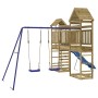 Parque infantil de exterior madera de pino impregnada de vidaXL, Columpios y estructuras de juegos - Ref: Foro24-3156981, Pre...