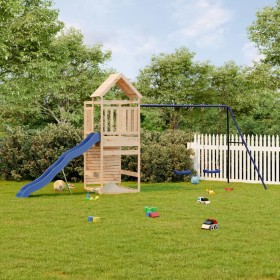 Spielplatz im Freien aus massivem Kiefernholz von vidaXL, Schaukeln und Spielgeräte - Ref: Foro24-3156988, Preis: 469,61 €, R...