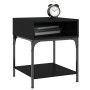 Nightstands 2 pcs engineered wood black 40x41x50 cm by vidaXL, Nightstands - Ref: Foro24-825874, Price: 53,35 €, Discount: %