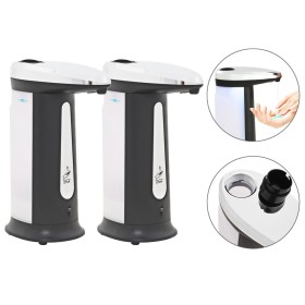 2pcs 800ml Automatic Soap Dispenser with Sensor and Sound by vidaXL, soap dishes - Ref: Foro24-30102, Price: 28,75 €, Discoun...