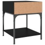 Nightstands 2 pcs engineered wood black 40x41x50 cm by vidaXL, Nightstands - Ref: Foro24-825874, Price: 53,35 €, Discount: %