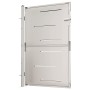 Puerta de jardín de acero inoxidable 100x150 cm de vidaXL, Puertas de jardín - Ref: Foro24-316862, Precio: 251,92 €, Descuent...