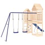 Spielplatz im Freien aus massivem Zirbenholz von vidaXL, Schaukeln und Spielgeräte - Ref: Foro24-3156979, Preis: 666,99 €, Ra...