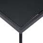 Black tempered glass dining table 160x80x75 cm by vidaXL, Kitchen and dining tables - Ref: Foro24-281874, Price: 156,96 €, Di...