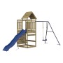 Spielplatz im Freien imprägniertes Kiefernholz von vidaXL, Schaukeln und Spielgeräte - Ref: Foro24-3156987, Preis: 484,99 €, ...