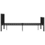 Estructura de cama de metal negro 120x200 cm de vidaXL, Camas y somieres - Ref: Foro24-284570, Precio: 77,90 €, Descuento: %