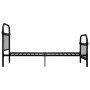 Estructura de cama de metal 90x200 cm de vidaXL, Camas y somieres - Ref: Foro24-284498, Precio: 148,99 €, Descuento: %