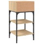 Mesita noche 2 uds madera ingeniería roble Sonoma 35x34,5x70 cm de vidaXL, Mesitas de noche - Ref: Foro24-825886, Precio: 43,...