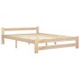 Estructura de cama de madera maciza de pino 160x200 cm de vidaXL, Camas y somieres - Ref: Foro24-321995, Precio: 144,80 €, De...