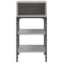 Mesitas noche 2 uds madera ingeniería gris Sonoma 35x34,5x70 cm de vidaXL, Mesitas de noche - Ref: Foro24-825890, Precio: 60,...