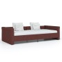 Sofá cama USB tela morada 90x200 cm de vidaXL, Camas y somieres - Ref: Foro24-337200, Precio: 229,11 €, Descuento: %