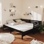 Removable sofa bed solid black pine wood 2x(90x200) cm by vidaXL, Beds and slatted bases - Ref: Foro24-3083673, Price: 407,94...