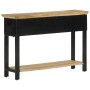 Mesa consola madera maciza de mango rugosa 110x30x75 cm de vidaXL, Mesas auxiliares - Ref: Foro24-351618, Precio: 221,16 €, D...